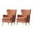 Adil 28.5" Modern Boucle Wingback Armchair With Solid Wood Legs-167484677