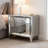 Yolanta 33" W Mirrored 3-Drawer Nightstand