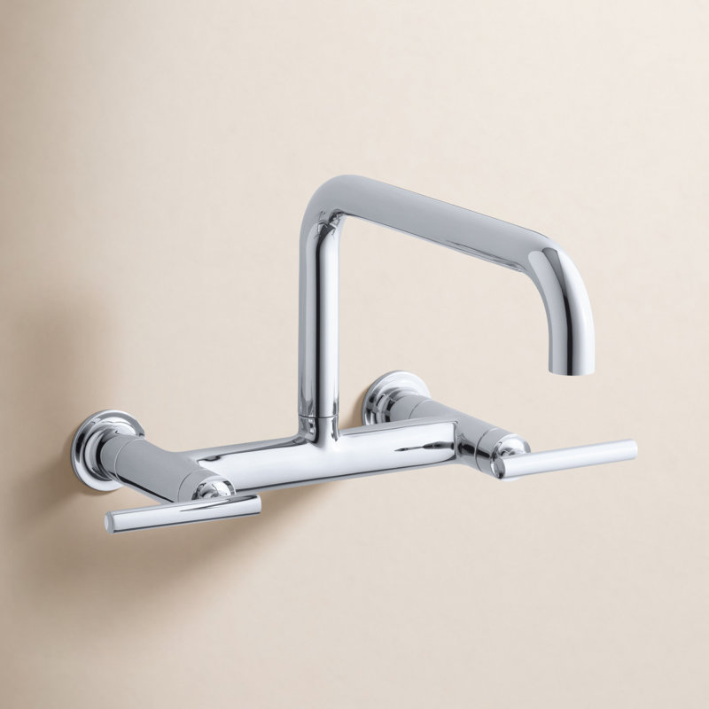 Purist® Bridge Faucet, Polished Chrome