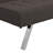 Versatile Futon Sofa Bed with Stainless Steel Legs for All Occasions