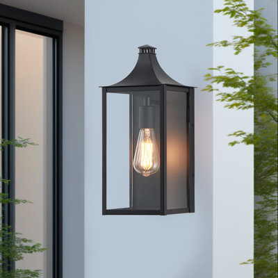 1 Light 15.75'' H Outdoor Wall Lantern Light