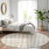 Premium Machine Washable Prisco Ivory Rug