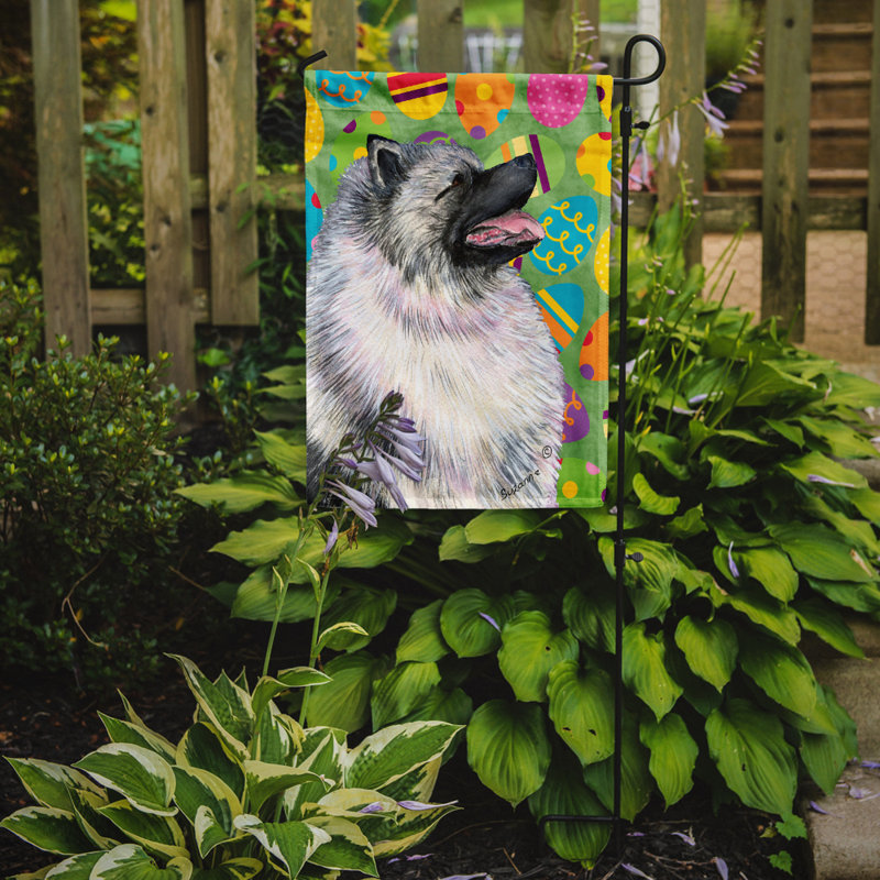 Drapeau de jardin Atara, Keeshond