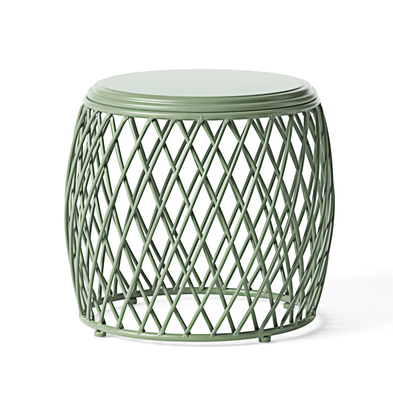 Outdoor Side Table, Green