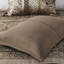 Édredon pour grand lit 7 pièces - brun / or, motifs, style intrigant-124917946-124917948