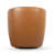 Classic Tuffted Upholstered Swivel Barrel Chair with Unique Recessed Arms-1773570332
