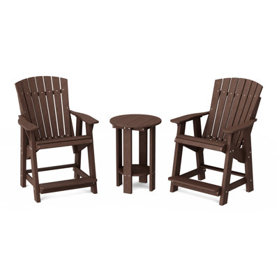 Chaises hautes Adirondack avec table Heritage