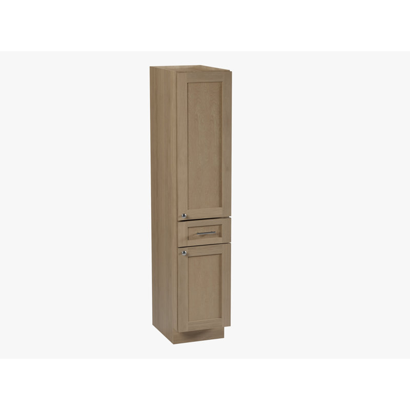 Armoire de salle de bain Disar, Satin