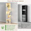 164.7cm H x 35cm W Corner Bookcase