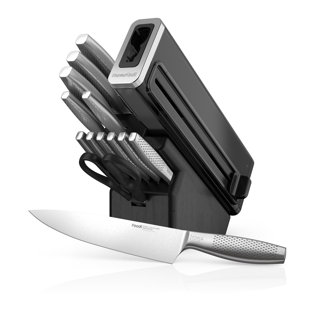 This professional 3 stage electric knife sharpener keeps 20 degree class  knives performing at their best. The key is our patented abrasives, which  use 100 percent diamonds (the hardest natural substance on