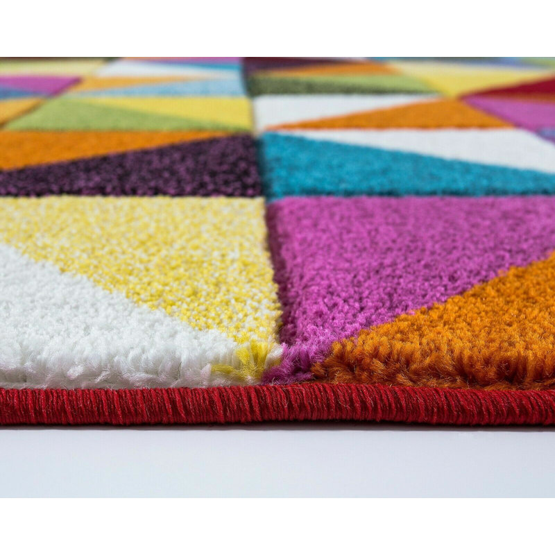 Runner Leoler Geometric Indoor / Outdoor Area Rug, Rectangle 120 x 170cm
