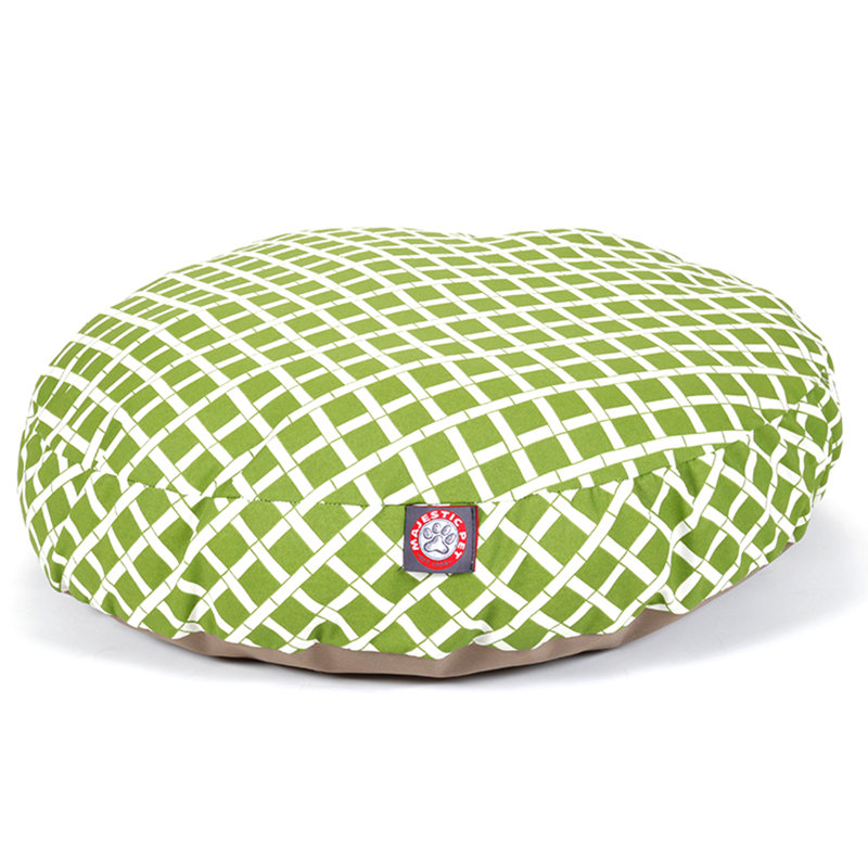 Coussin Bamboo, Petit (l 30 po x P 30 po x H 4 po), Sauge