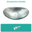 Lavabo vasque Artistic Silver
