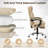 Ergonomic Office Chair With 6 Vibration Points, Height-Adjustable，Angle-Adjustable-1891186308