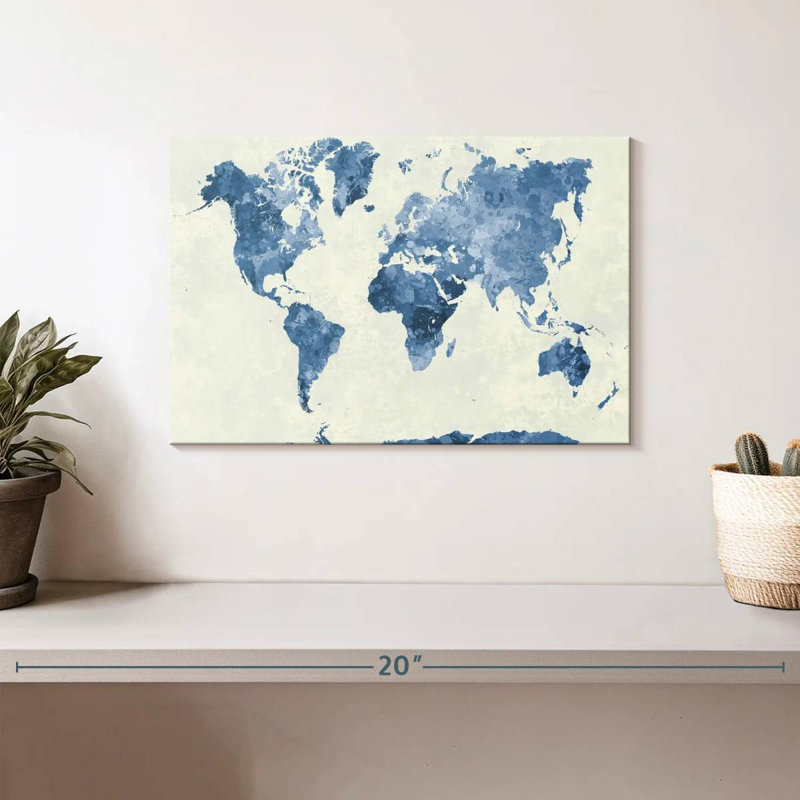 Carte bleue d'Aliaz, H 8 po x l 12 po