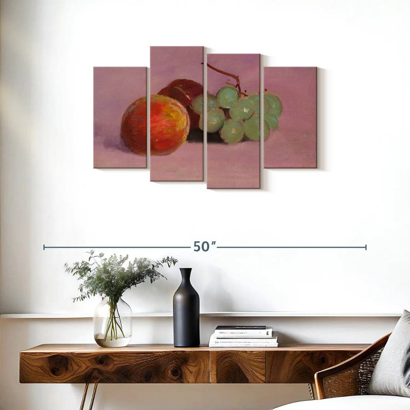 Yarlin Nature morte aux fruits 1905, H 22 po x l 36 po