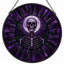 Panneau de vitrail 12 "H Skull Moon