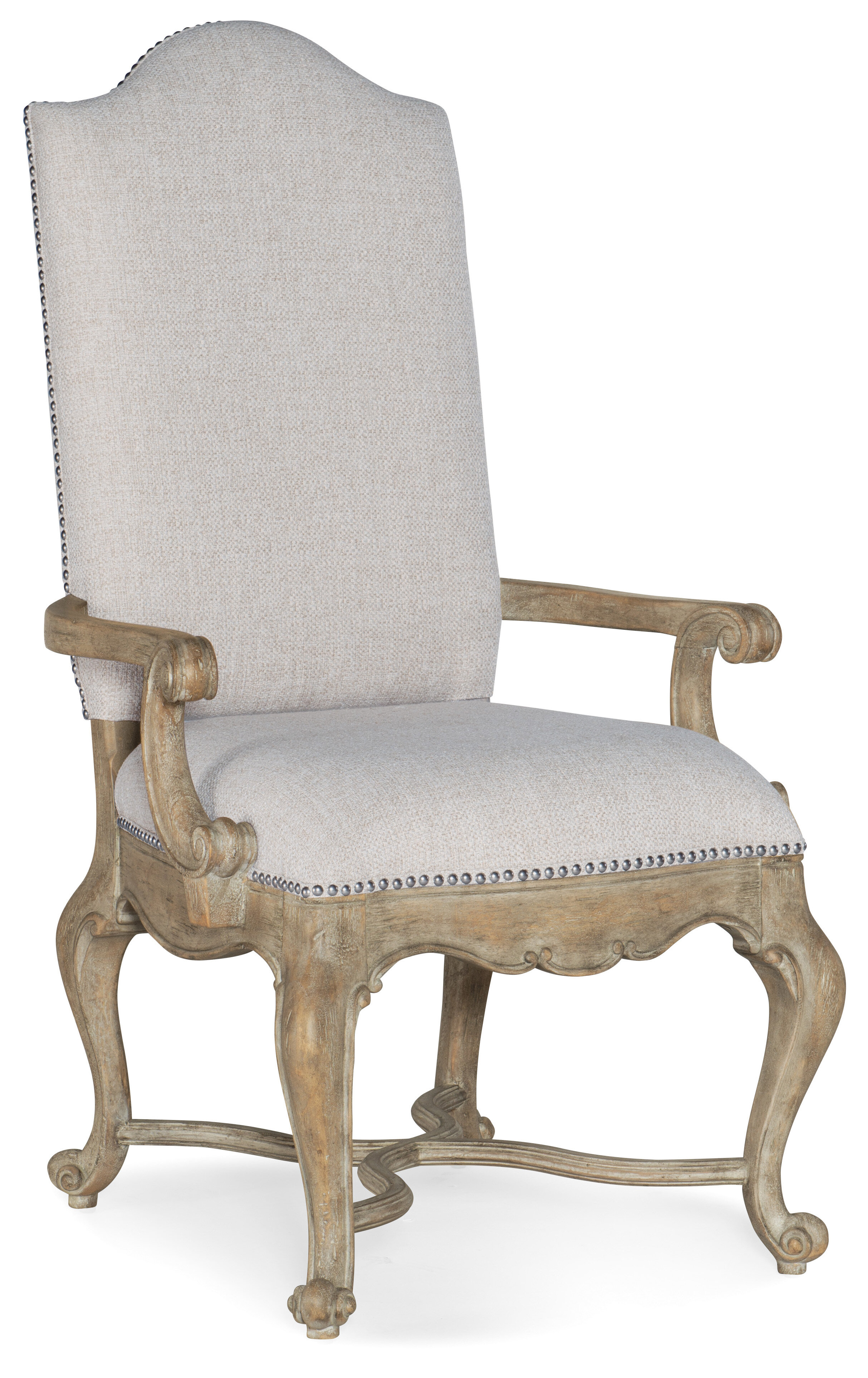 Caviness solid discount wood arm chair