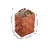 Vintage American Handwoven Leather Laundry Basket, Multi-Purpose Storage Bin, Durable Waterproof Material For Home Organization