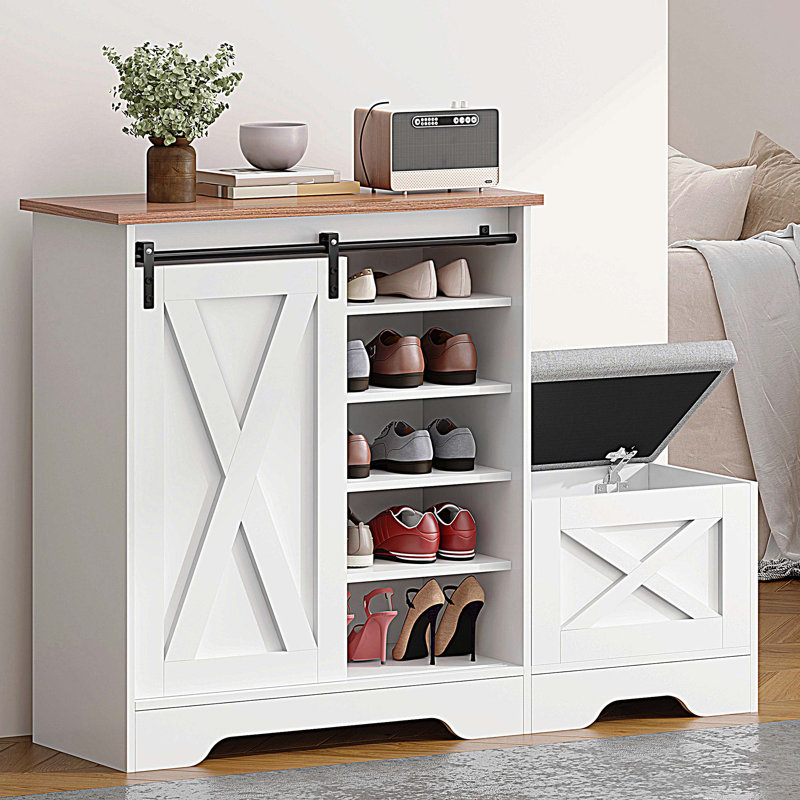 Armoire à chaussures grande capacité