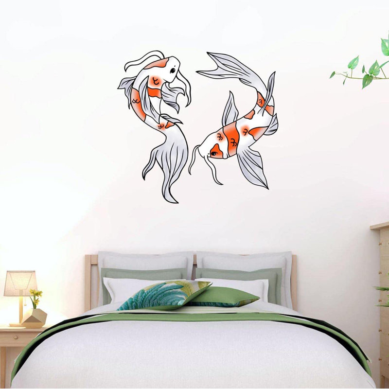 Adhésif décoratif Koi, H 28 po x l 28 po