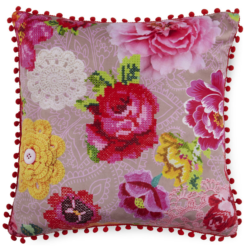 Woodstock Floral Square Cushion