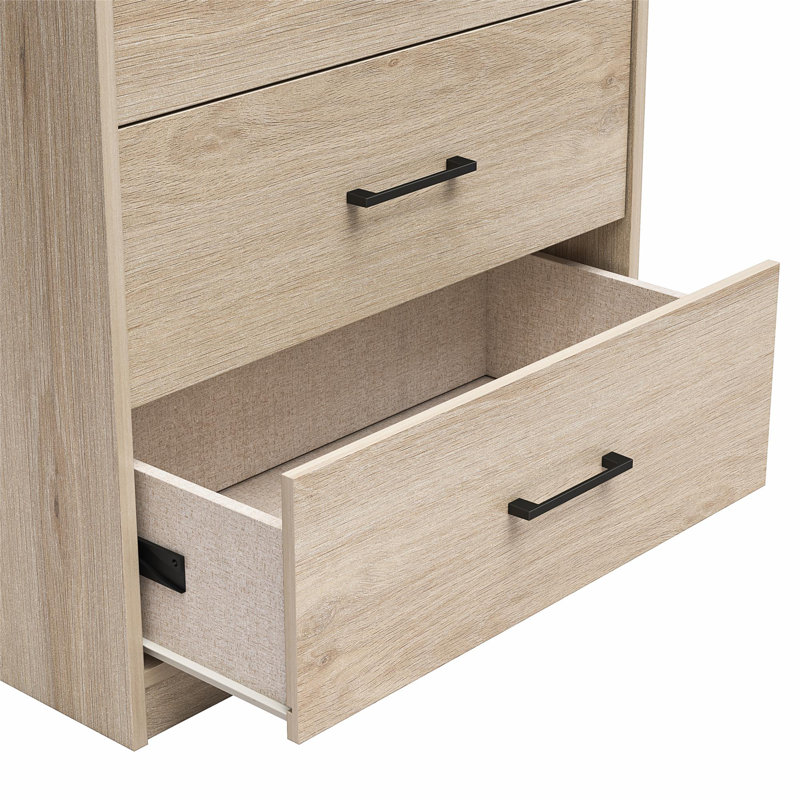 Brez 71cm W 4 - Drawer Chest of Drawers, Light Oak