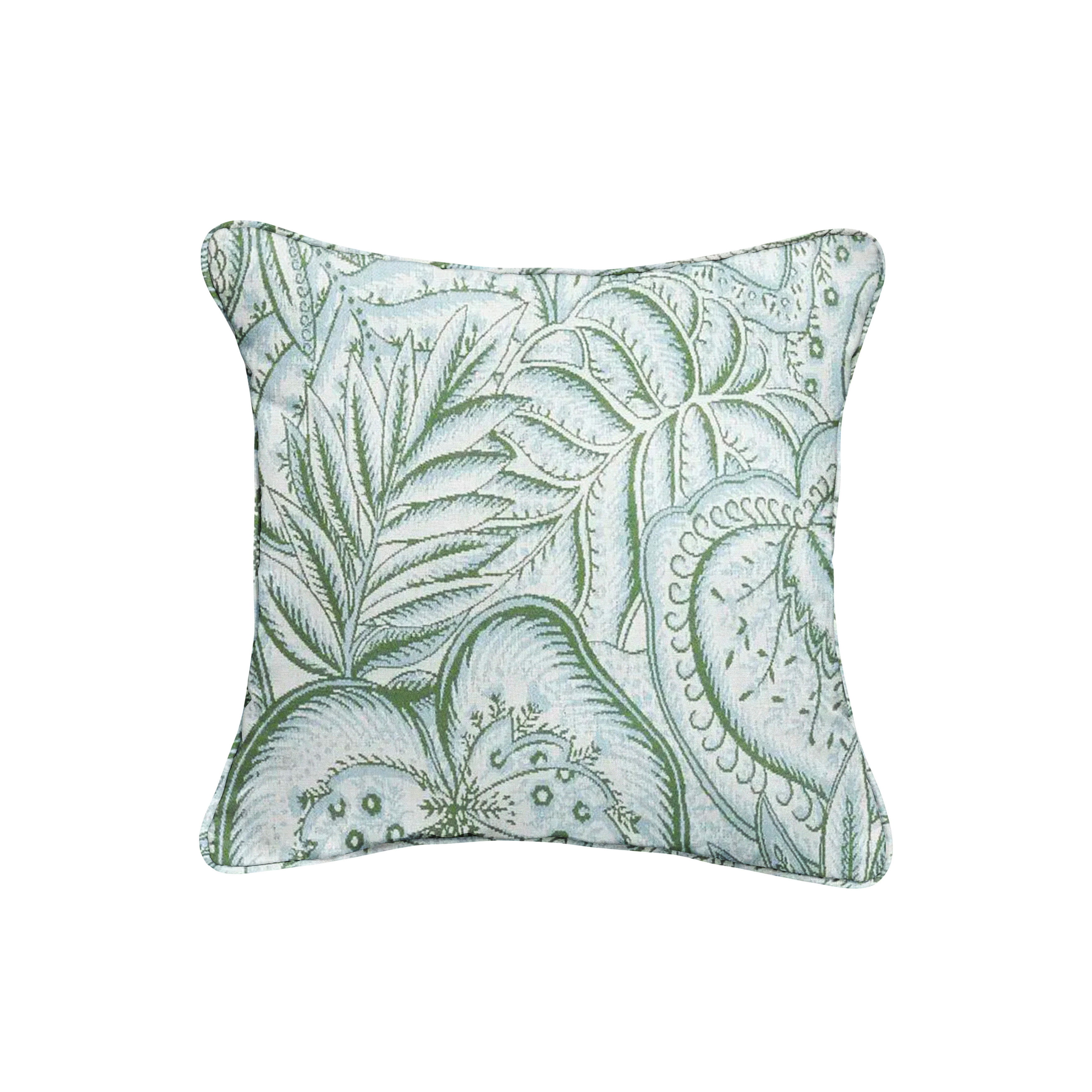 Oasis Green Lumbar Pillow