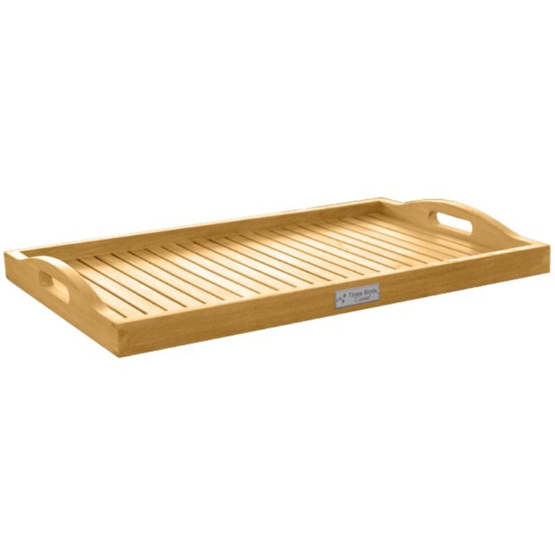 Teak Wood Outdoor Serving Tray