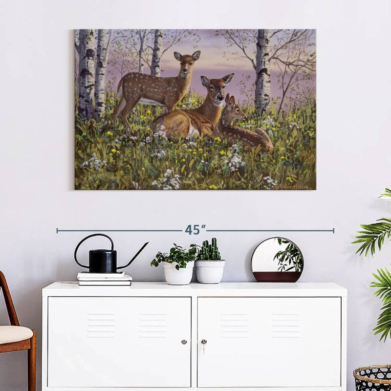 Brampt Spring Twins, 26" H x 39" W