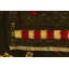 Tapis de zone en laine vert 4 pi 4 po x 4 pi 7 po one-of-kind-noué la main Earley