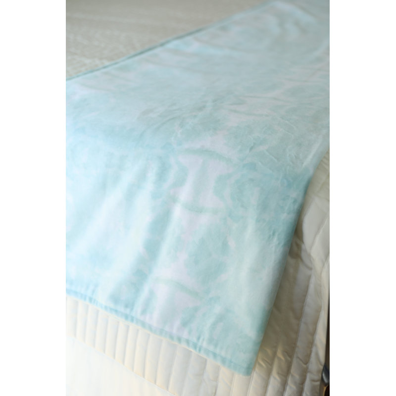 Trees Luxury Throw, Spa Blue