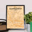 Guangzhou City Map - No Frame Print-890631458
