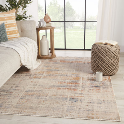 Willian Rayon Abstract Indoor Rug