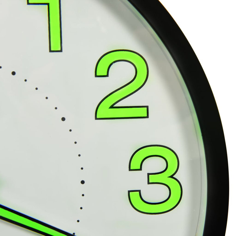 PP (polypropylene) Wall Clock, Black