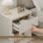 Modern Fluted Nightstand – Mid-Century Bedside Table With Drawer & Open Storage, Large Wide End Table For Bedroom Or Living Room-614264013-614264012