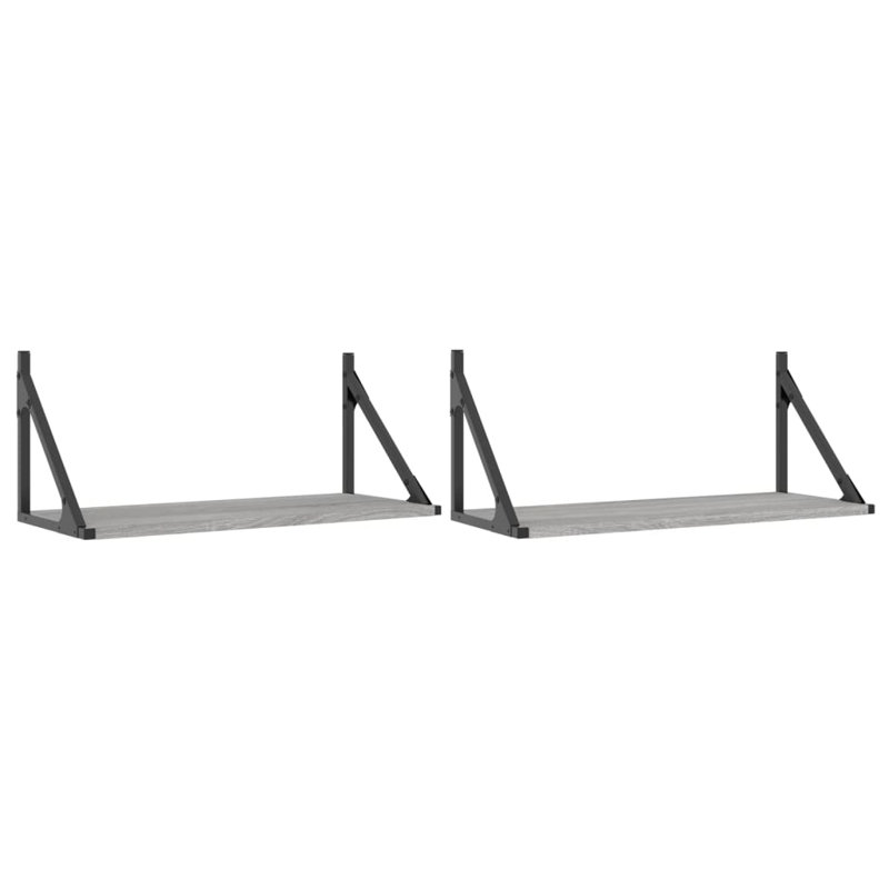 Myong Bracket Shelf, Grey Sonoma