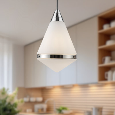 Luminaire suspendu simple à 1 lumière Willard