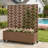 Rectangle Outdoor Metal Planter Box Raised Garden Bed-713087802-735968124