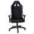 E-WIN Adjustable Reclining Faux Leather Swiveling PC & Racing Game Chair in Black