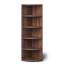 Bibliothèque de coin en bois à 6 niveaux H 66,9 "x l 17,2" Finkel-1918163040