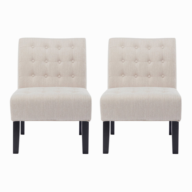Chaise d'appoint [ensemble de 2 pièces]
