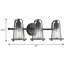 Éclairage pour meuble-lavabo à intensité variable Hollowell-1215064887