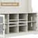 Jaxsin Hall Tree 47.3" Wide with Bench and Shoe Storage,4-in-1 Design Coat Rack for Entryway