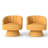 Murrow Velvet Swivel Barrel Chair(Set of 2)-522259641