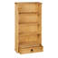 Keana 103cm H x 52cm W Solid Wood Standard Bookcase