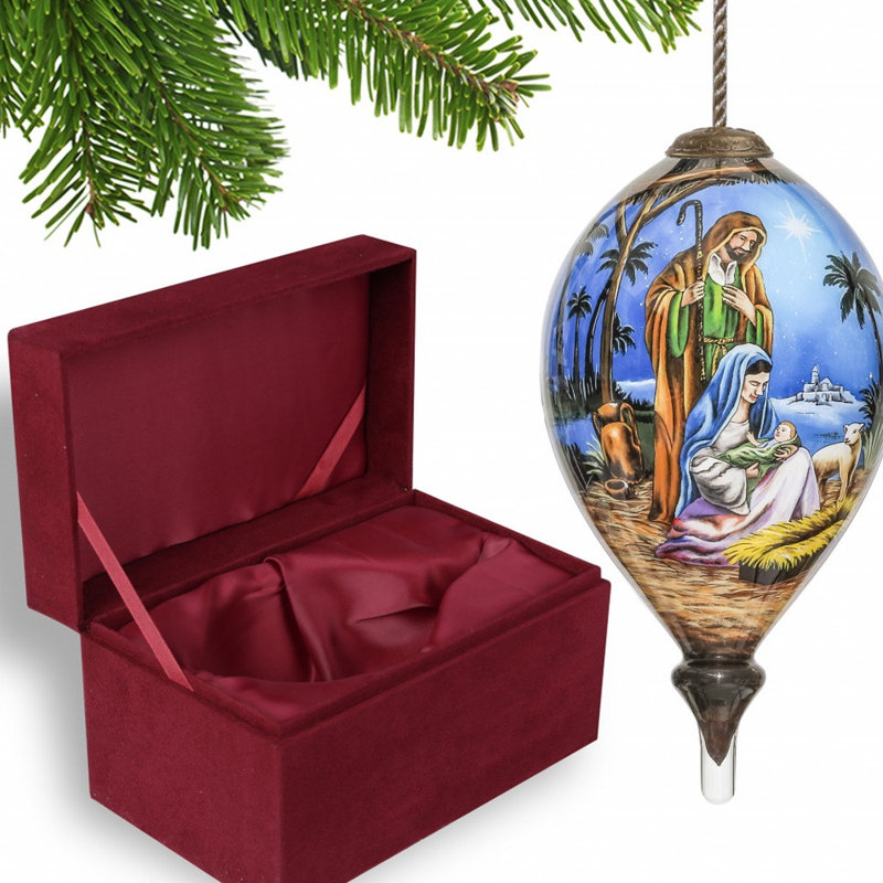 Ornement faîteau de Noël Sainte Famille