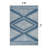 Contemporary Geometric Stripe Weather Resistant Reversible Indoor/Outdoor Area Rug-1407525583