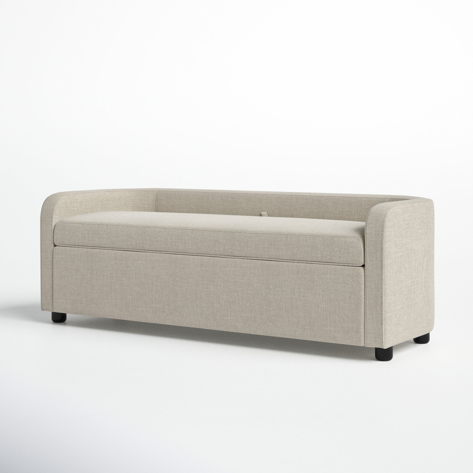 Janina 61" Bedroom Bench, Meridian Cream