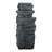 40.5in Rock Water Fountain w/Lights -Outdoor 6-Tier Waterfall Fountain